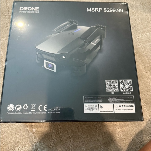 Drone with Obstacle Avoidance - Black - Picture 2 of 4